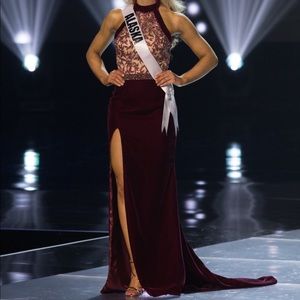 Custom Sherri Hill from Miss USA